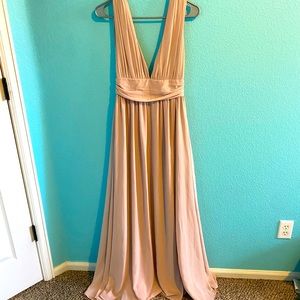 Lulus Nude Formal Dress